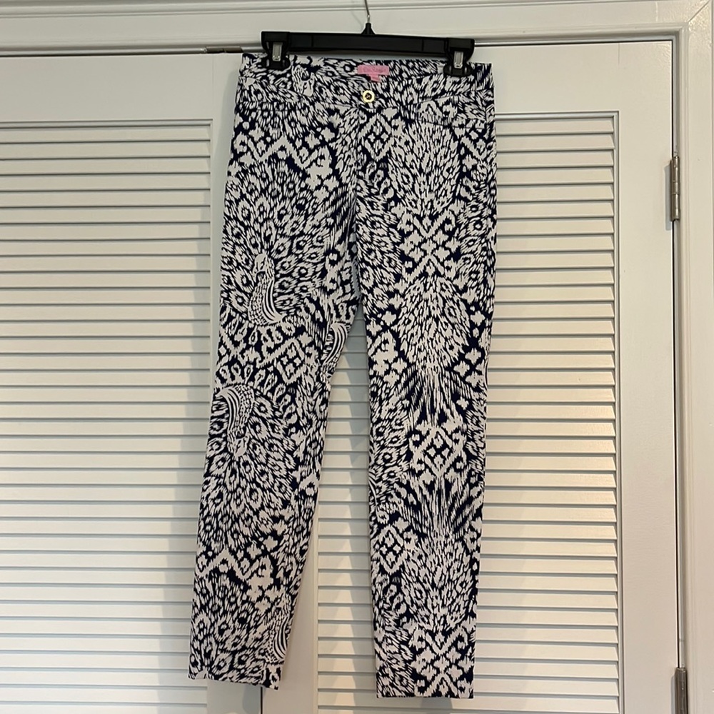 Lilly Pulitzer Kelly Skinny Ankle Pant Size 2